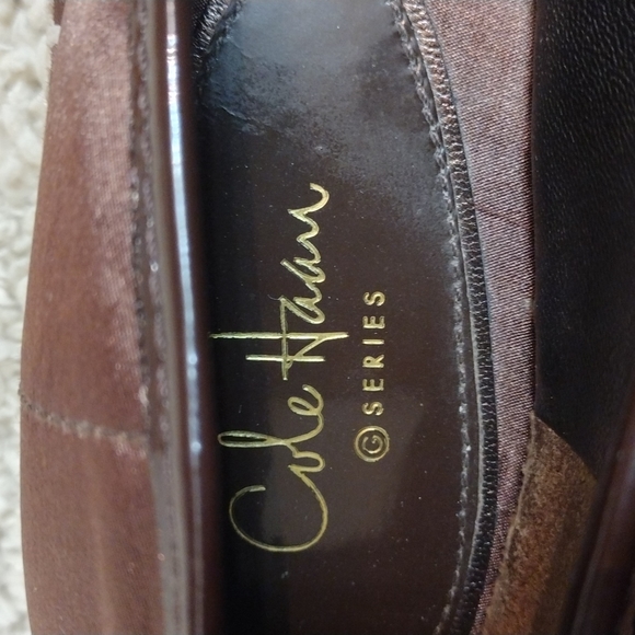 Cole Haan G Series Brown Espadrille Size 8B - Picture 5 of 9